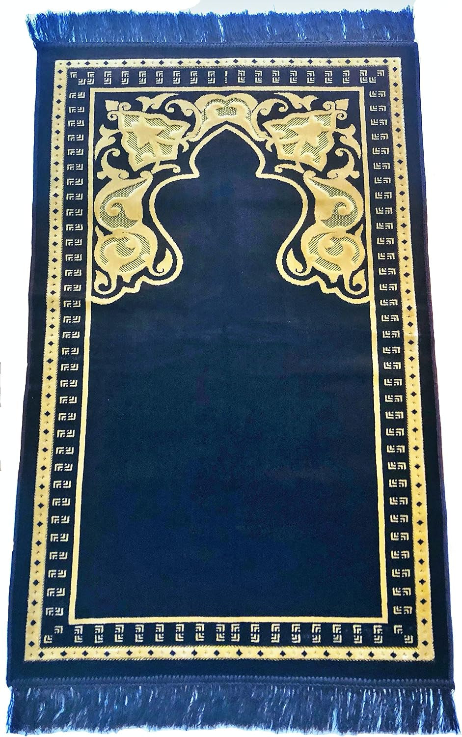 Muslim Prayer Carpet / Mat / Rug - Janamaz Sajda (Light Blue)