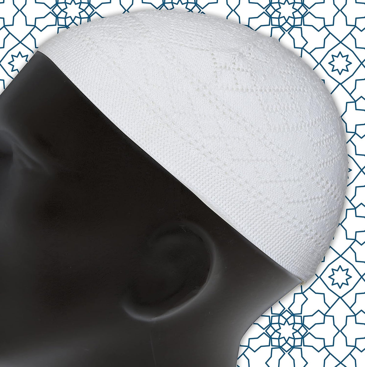 Kufi Hats for Men, Muslim Clothes for Men,%100 Breathable Skull Beanie, Crochet Cap, Handicraft Taqiyah, Cufi, Kufe