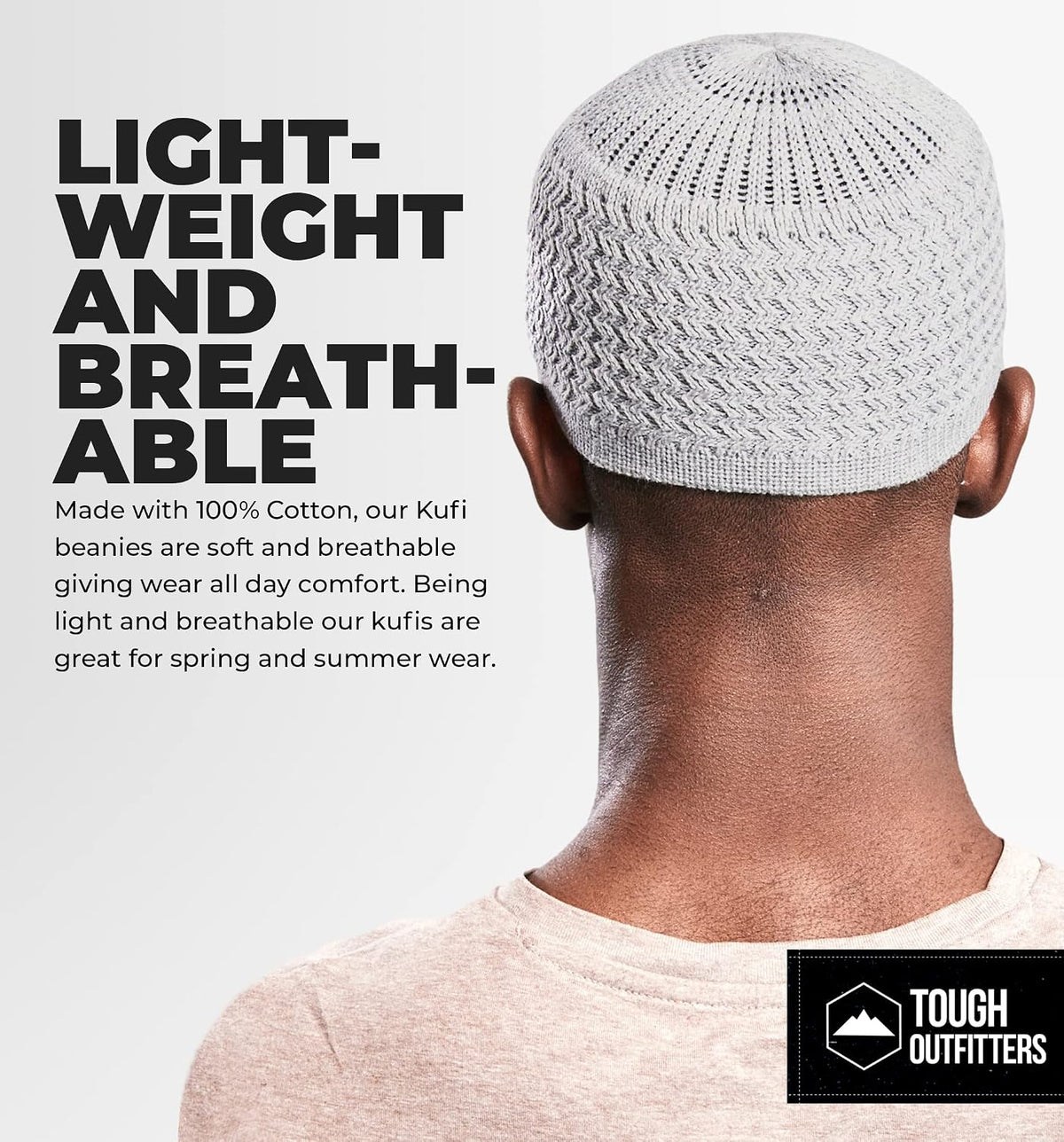 Kufi Hat - Kufi Hats for Men Muslim, Turkish Kufi Cap