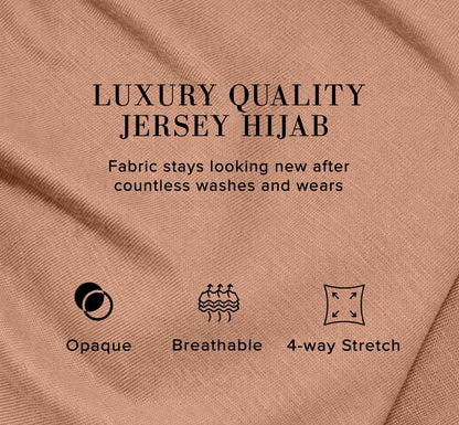 Premium Jersey Hijab Scarf for Women - Islamic Head Scarf Wrap Hijabs