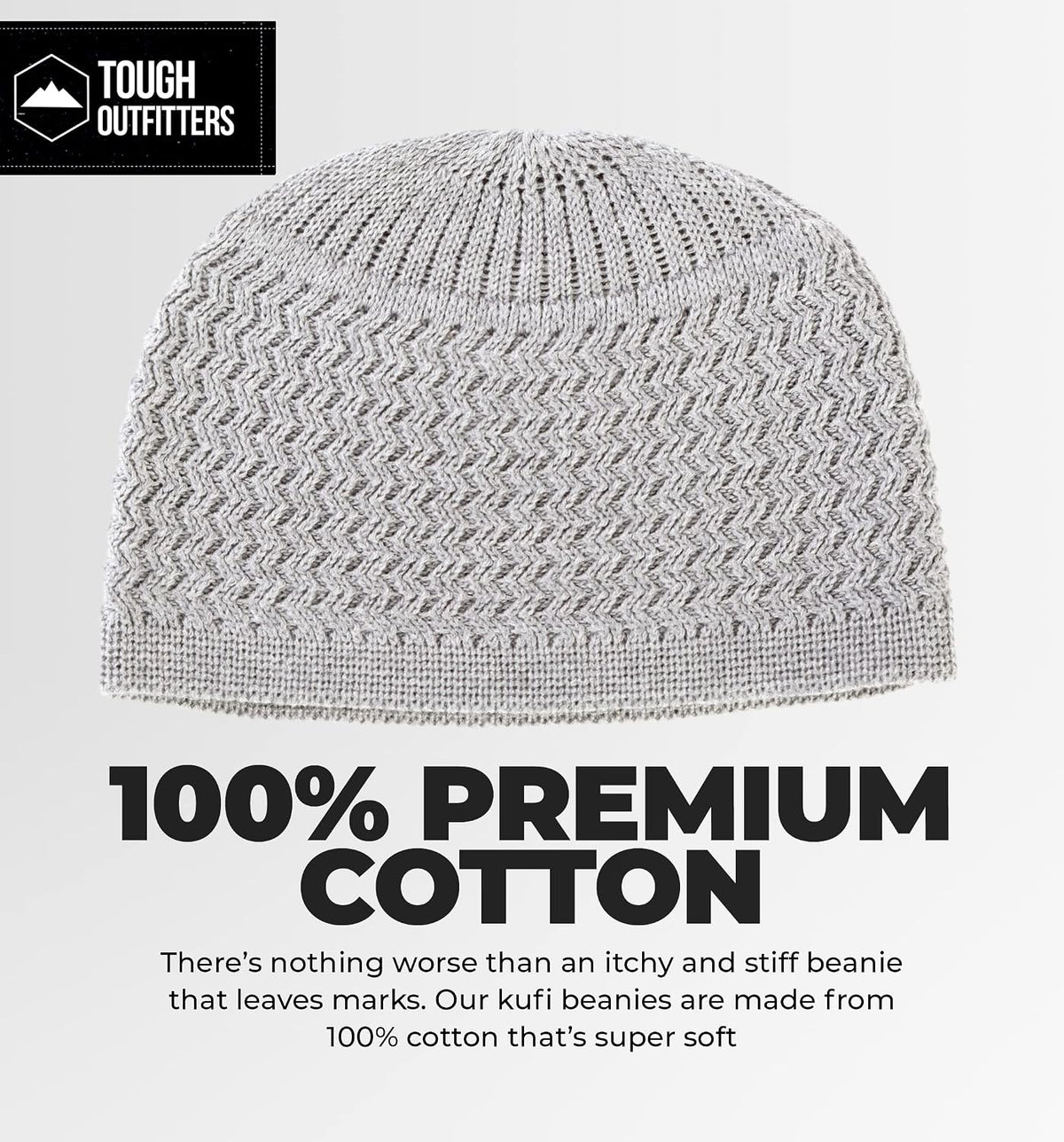 Kufi Hat - Kufi Hats for Men Muslim, Turkish Kufi Cap