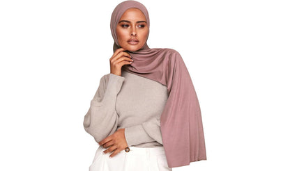 Premium Jersey Hijab Scarf for Women - Islamic Head Scarf Wrap Hijabs