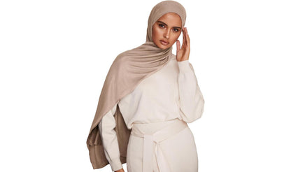 Premium Jersey Hijab Scarf for Women - Islamic Head Scarf Wrap Hijabs